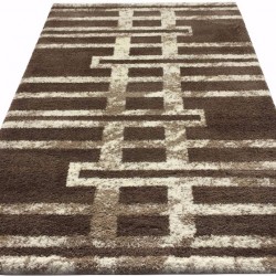 Високоворсний килим MF LOFT 2818A D.Beige-White  - Висока якість за найкращою ціною в Україні